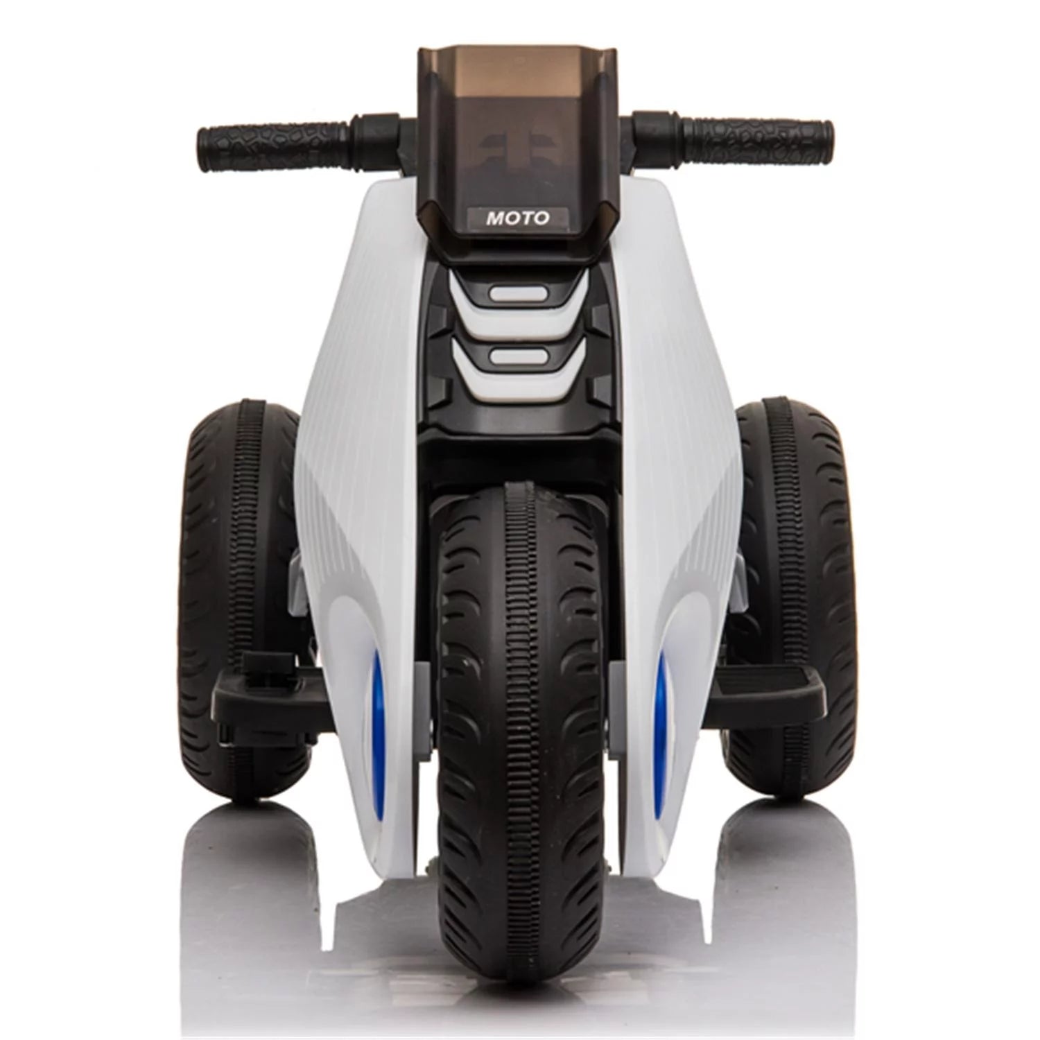 Children Ride on Motorcycle, 6V Battery Powered, Electric Motorcycle, 3 Wheels Double Drive Toy, Pink