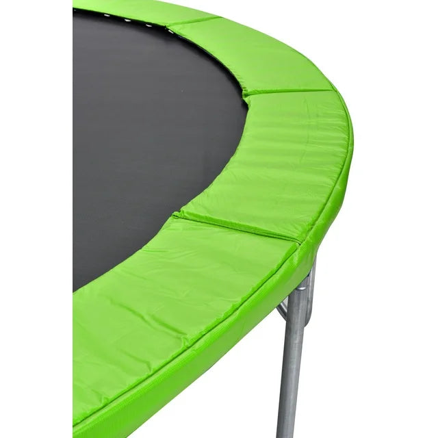 16FT Trampoline Cover,Trampoline Replacement Safety Pad, Waterproof Trampoline Accessories Safety Spring Cover Round Frame Pad,Green