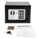 Home Security Electronic Lock Box - Safe with Mechanical Override, Digital Combination Lock Safe, Includes Keys & (4) x ‘AA’ Batteries