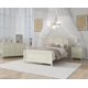 Full Size 3-Piece Bedroom Sets, Wood Platform Bed Frame with 2-Drawer Nightstand and 6-Drawer Dresser, Classice Storage Bed Set for Bedroom Apartment, Cream White