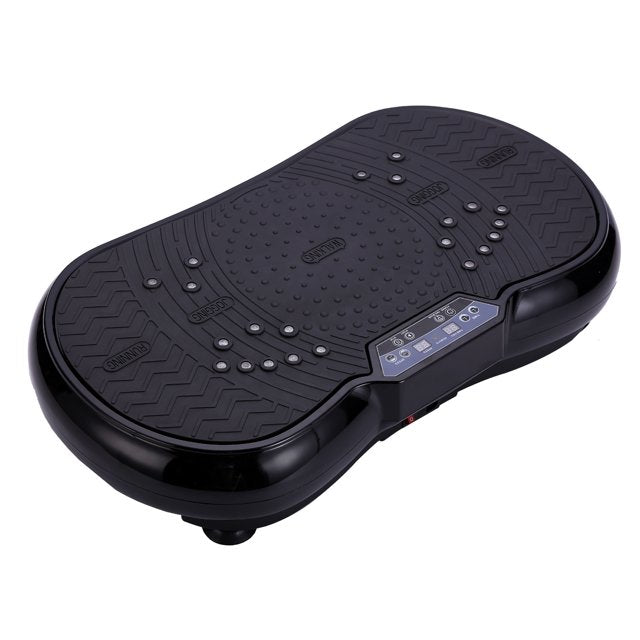 Vibration Plate Exercise Machine,Whole Body Workout Platform Machine, Home Training Equipment for Weight Loss & Toning HYLC302, Black
