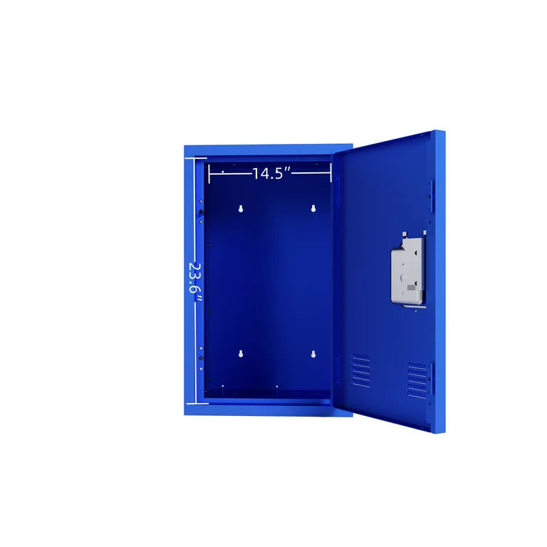 Compact Steel Storage with Locking Doors,Small Lockable Steel tripletreebrands