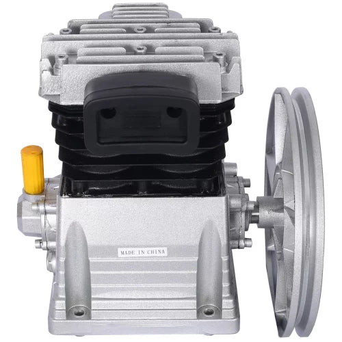 Air Compressor Pump 2HP 1.5KW Air Compressor Head Pump 115PSI Aluminum Air Compressor Head Piston Style Splash Lubrication Pump