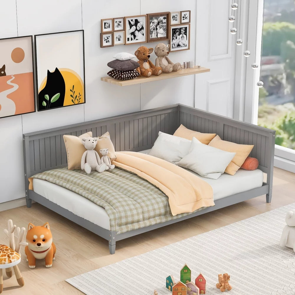 Full-Size-Daybed-Wooden-Low-