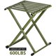 Folding Step Stool 17.8 Height, Heavy Duty Outdoor Portable Folding Chair Enough to Support Adults and Kids, Opens Easy with One Flip, Great for Kitchen, Bathroom, Bedroom, 13.9 x 14.3 x 17.8 Inches