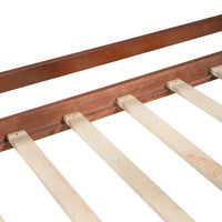 Twin Size Low Loft Bed with 2 Storage Drawers, House Shaped Loft Bed with Roof and Windows, Wood Playhouse Bed for Kids Boys Girls, No Box Spring Needed, Walnut