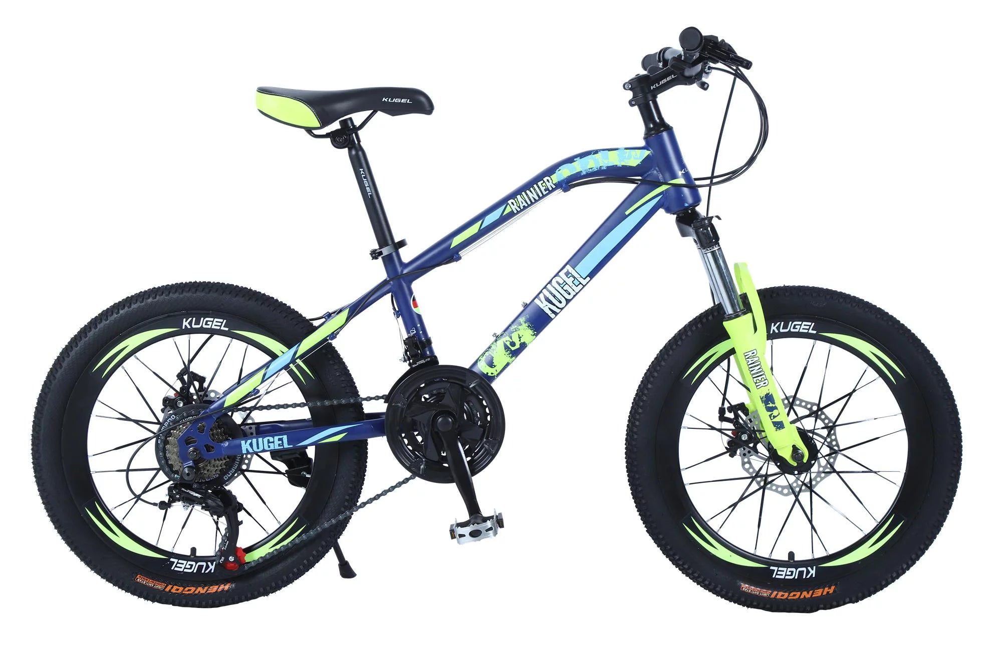 26 Inch Men's Mountain Bike, Stainless Shimano Bicycle with Front Suspension, 21-Speed, Double Disk Brakes, City Commuter Bicycle, Beginner to Intermediate Bicycle Riders for Adults and women, Blue