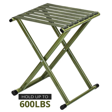 TRIPLETREE Folding & Super Strong Heavy Duty Outdoor Portable Chair