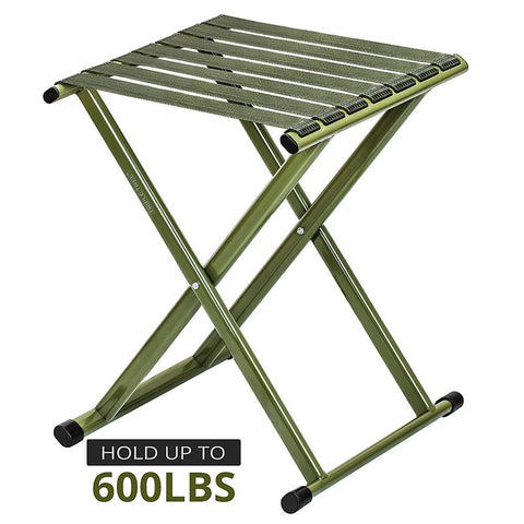 TRIPLETREE Folding & Super Strong Heavy Duty Outdoor Portable Chair