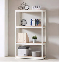 Storage Shelves, 4 Tier Adjustable Garage Storage Shelving, Heavy Duty Metal Storage Utility Rack Shelf Unit Shelves Organization for Warehouse Pantry Closet Kitchen, 23.6" x 15.7" x 47.2", White