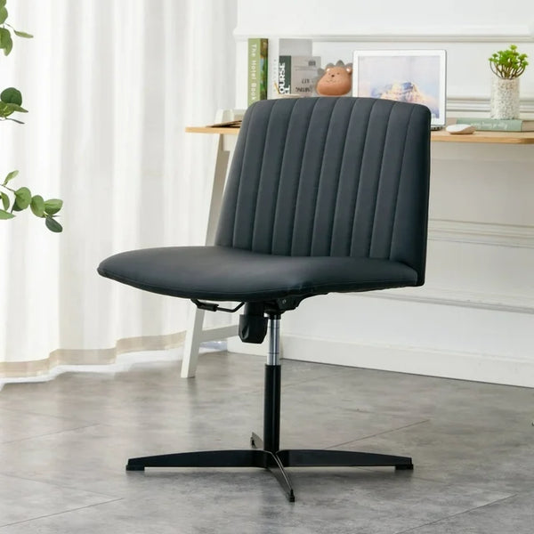 Height adjustable desk chair no wheels deals