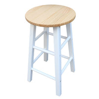 3Pcs Wood Dining Table Set, Rolling Casters Breakfast Cart Set with 1 Side Folding Drop Leaf 2 Drawers Kitchen Island Cart with 2 Stools Space Saving for Kitchen Living Room