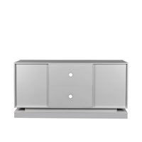 66.9" LED TV Stand with Bluetooth Speaker, Entertainment Center with 2-Door Storage Cabinets and Open Shelves, Media Console Table suit for up to 65 Inch TVs,for Living Room Bedroom Office