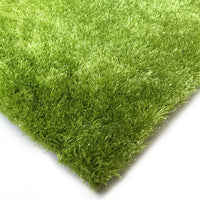 Area Rug, 8 ft x 11 ft Soft Fluffy Area Rug, Shaggy Accent Carpet for Living Room Bedroom, Lime Green