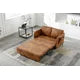 Pull Out Sofa Bed, convertible Sleeper sofa bed, Modern Love seat Sofa Couch with Headboard, Small Love seat Lounge Chaise Armchair with 2 Pillows & Side Pockets for Living Room