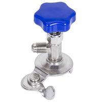 R134a Can Tap, Universal R134a Refrigerant Dispenser Valve Tool, Dispensing Valve Bottle Opener, 1/4" AC Freon Can for R134a R12 Air Conditioning Systems Adapter Fittings