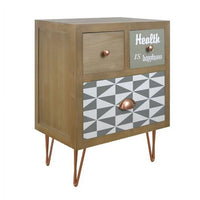 Nightstand, End Table Nightstand with Drawer & Storage Shelf for Living Room, Modern Style Versatile Bedside Table with Metal Feet for Bedroom, Mid Century Accent Furniture for Small Space, D