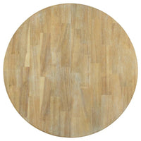Round Extendable Dining Table for 6, Modern Wood Kitchen Table with 16" Leaf, Farmhouse Round Dining Room Table, Seats up to 6 people, Weight Capacity 300 Pounds, Natural Wood Wash