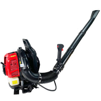 Leaf Blower, Snow Blower, 52CC,530CFM,175MPH ,2 Stroke Air Cooling Gasoline Backpack Leaf Blower, Backpack Blower, Snow Blower for Garden, EPA Compliant, Red