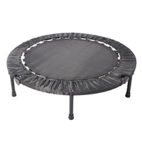 40 Inch Foldable Mini Exercise Trampoline for Adults Kids, Indoor Outdoor Fitness Rebounder Trampoline, Max Load 330 lbs