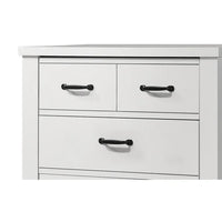 Bedroom Set, 3 Piece Bedroom Sets with 6-Drawer Dresser 5-Drawer Chest 2-Drawer Nightstand, Dresser Set For Bedroom, Living Room, Cabinet, Wood Storage Cabinet for Adults Boys and Girls, White