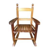 Children's Rocking Chair with Smooth Surface and Footrests, Toddler Rocking Chair with Backrest Armrests and Smooth Surface for Living Rooms, Bedrooms,Weight Limit 110 LBS