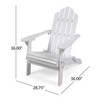 Wooden Folding Chair,Outdoor Adirondack Chair with High Back & Armrest,Save Space and Movable and Weather Resistant,Wooden Accent Chairs for Yard, Garden, Patio,Pool,Beach