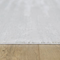 3' x 5' Area Rugs, Soft Woven Area Rug, Rectangular Floor Carpet with Rubber Antislip for Living Room Bedroom Office, Machine Washable Rugs, White