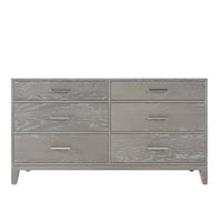 6 Drawer Dresser with Handle, Accent Dressers & Chests of Drawers, Storage Dresser for Bedroom, Living Room, Office