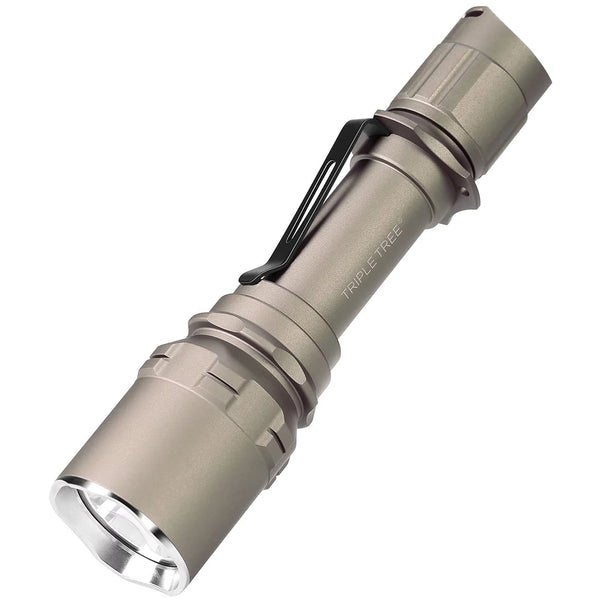 LED Flashlights, Rechargeable Flashlights 744 High Lumens, IPX8 Waterproof Aluminum Tactical Flashlights, Bright Small Flash Light for Outdoor/Camping/Hiking, 3500mAh Japan SANYOO Battery, USB Cable