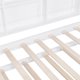 Twin Size House Bed with Trundle and Shelf,Wooden Kids Bed Frame with Roof Design,Storage Bed for Kids Boys Girls,Twin Platform Trundle Bed Daybed,Can Decorated,White