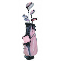 Junior Golf Club Set for Children Kids, 11-13 years Right Hand Golf Club 5-piece Set Pink