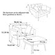 Velvet Accent Chair with Ottoman, Mid Century Modern Lounge Arm Chairs with Adjustable Backrest and Armrests, Button Tufted Comfy Single Recliner Armchair for Living Room, Bedroom, Small Spaces