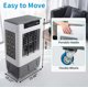 Portable Air Conditioner, 3 IN 1 Evaporative Air Cooler Personal, 600 Sq.ft Cooling Fan with 3 speeds, 3modes, 8H timer, 4120CFM Small air conditioner Desktop Humidifier Fan -18.49 Gal L