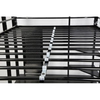 Twin Loft Bed with Desk and Shelves for Teens Adult, Loft Bed Frame with 2 Built-in Ladders, 12.2" H Safety Guardrail,Noise Free, No Box Spring Needed, 79.53”L x 42.13”W x 72.01”H