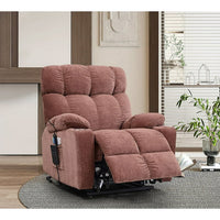 Motor Power Lift Recliner Chair with Massage and Heat for Elderly People, Electric Recliner Sofa Chair, Infinite Position, Single Sofa for Living Room