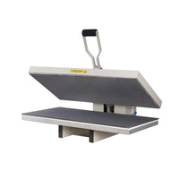 Heat Press Machine,16x32 Large Clamshell Format Manual Heat Press Machine,High Pressure Manual Heat Press Machine with High accuracy of signal indication for Larger Area Heat Transfer Press