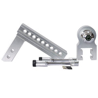 Adjustable Trailer Hitch, Fits 2 Inch Receiver, 8 Inch Adjustable Drop Hitch, 10,000 Lbs GTW-Tow Hitch for Heavy Duty Truck, Solid Truck Hitch