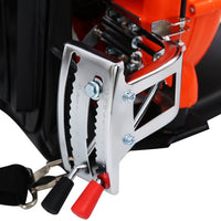 2 Stroke Engine Gas Powered Backpack Sprayer 3.7 Gallon Fogger Mist Blower Sprayer Duster Mist Blower with Extended Hose for Greenhouse