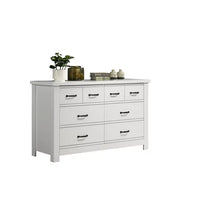 Bedroom Set, 3 Piece Bedroom Sets with 6-Drawer Dresser 5-Drawer Chest 2-Drawer Nightstand, Dresser Set For Bedroom, Living Room, Cabinet, Wood Storage Cabinet for Adults Boys and Girls, White