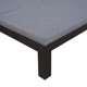 Twin Size Platform Bed Frame, Classic Linen Upholstered Daybed with L-shaped Headboard and Padded Seat Cushions for Kids Teens Adults Bedroom, Gray
