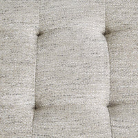 Modern Accent Bench, Sitting Bench, Living Room Bench for Bedroom, Indoor Benches Entryway, Bedroom Ottoman, Upholstered Accent Bench, Chaise Bedroom Lounge, Ivory