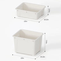 Kids Organizers Toy Storage Organizer, Floor Storage Cabinet with Bookshelf, 10 Bins and 2 Cabinets, Multifunctional Kids Storage Cabinet Toy Chest for Nursery, Playroom and Bedroom