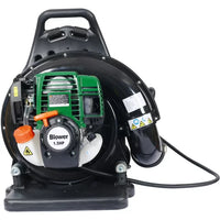 Backpack Leaf Blower, 37.7CC 4-Stroke, 1.5HP 580 CFM Gas Leaf Blower for Garden, Yard, Street Cleaning, Portable Light Weight Grass Blower for Lawn Care