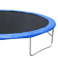 14ft Trampoline for Kids Teens Adults with Basketball Hoop and Safety Enclosure Net, Outdoor Large Recreational Trampoline with Metal Ladder, ASTM Approved & High Stability