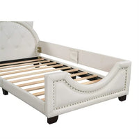 Twin Size Race Car-Shaped Platform Bed with Wheels, Wood Platform Bed with Wood Slats Support, Floor Bed for Kids Boys Girls, No Box Spring Required, Black+Yellow