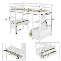 https://www.walmart.com/ip/Twin-Size-Loft-Bed-Built-in-Desk-Frame-Storage-Shelves-Drawers-Solid-Wood-Ladder-Guardrail-Kids-Teens-Adults-White/5261612534