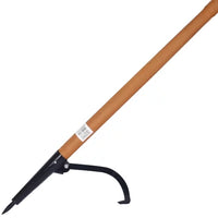 Steel Timberjack Wood Handle - 49" Log Roller Grabber Cant Hook and Cutting Jack (Cant Hook, Cant Dog, Log Jack, Log Stand, Log Peavey)