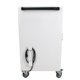 Mobile Charging Cart Docking 30 Device,Laptop Storage Rack with Combination Lock,Mobile Charging Cabinet with Wheels for Tablets and Laptops