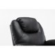 Leather Lift Recliner for Elderly with Massage and Heat,Electric Power Lift Chairs Extra Wide Recliners, Breathable Leather with Breathable microporous,USB Ports, 2 Cup Holders